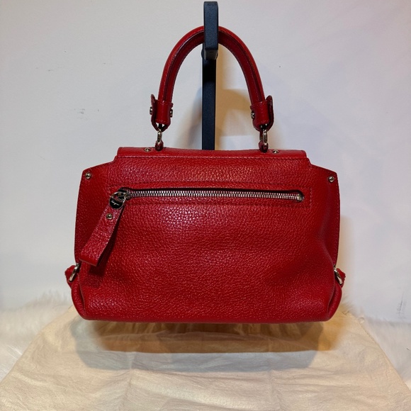 Salvatore Ferragamo Grained Calfskin Sofia Satchel - Picture 2 of 12